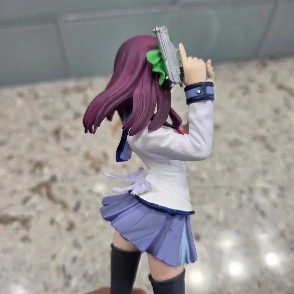 Angel Beats! Yuri Nakamura Anime Figure Yurippe School Uniform‎ PVC Statue 6.5
